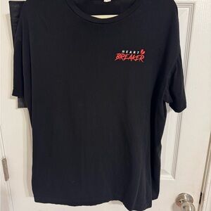 Heart Breaker Black T-Shirt